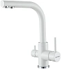 Смеситель для кухни Paulmark ESSEN Es213011-WH белый матовый