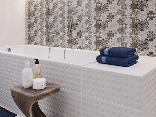 Плитка керамическая Cersanit Alrami серый 20x44 AMG091 Плитка керамическая Cersanit Alrami серый 20x44 AMG091