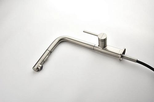 Смеситель для кухни Paulmark NEO брашированная сталь Ne214419-BS Смеситель для кухни Paulmark NEO брашированная сталь Ne214419-BS