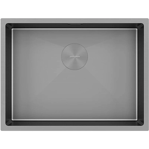 Кухонная мойка Paulmark NEXT 58 UNI, PM215844-MG, матовый серый, 580х440мм 1,2мм Кухонная мойка Paulmark NEXT 58 UNI, PM215844-MG, матовый серый, 580х440мм 1,2мм