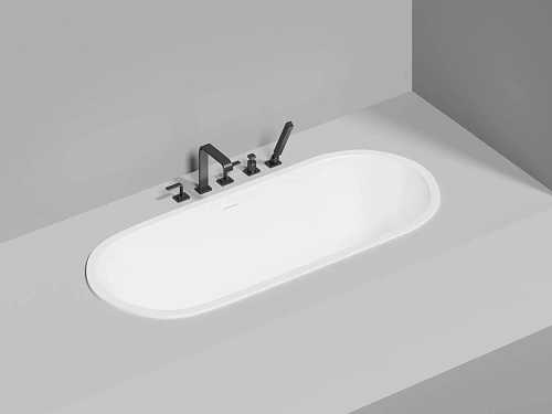 Ванна из искусственного камня Salini ORNELLA AXIS 170x75 покраска по RAL полностью 103513GF S-Sense Ванна из искусственного камня Salini ORNELLA AXIS 170x75 покраска по RAL полностью 103513GF S-Sense