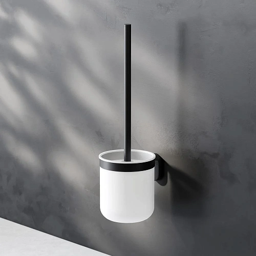 Ершик для унитаза AM.PM X-Joy A8433322 черный матовый Ершик для унитаза AM.PM X-Joy A8433322 черный матовый