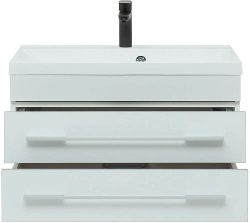 Тумба под раковину Aquanet Верона 75 белый (подвесная 2 ящика) 00176669 Тумба под раковину Aquanet Верона 75 белый (подвесная 2 ящика) 00176669