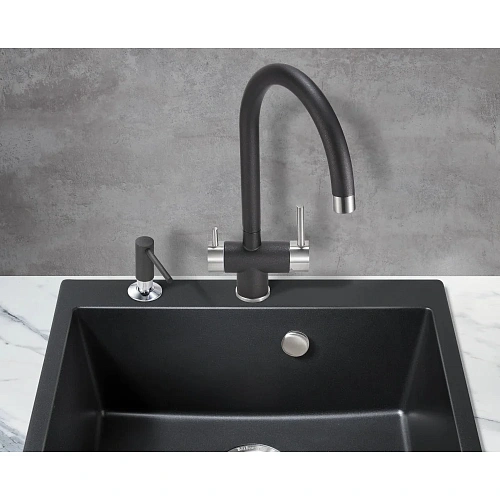 Смеситель для кухни Milacio Ultra ( MCU.554.MB ) черный матовый Смеситель для кухни Milacio Ultra ( MCU.554.MB ) черный матовый