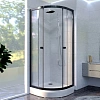 Душевой уголок Radomir Берген RD 80х80 1-09-2-0-0-3490 радиальный, стекла прозрачные, профиль матовый хром Душевой уголок Radomir Берген RD 80х80 1-09-2-0-0-3490 радиальный, стекла прозрачные, профиль матовый хром