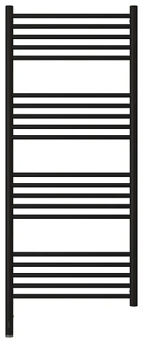 Полотенцесушитель электрический Сунержа Богема 3.0 прямая 1200х500 МЭМ левый 31-5804-1250 Матовый че Полотенцесушитель электрический Сунержа Богема 3.0 прямая 1200х500 МЭМ левый 31-5804-1250 Матовый че