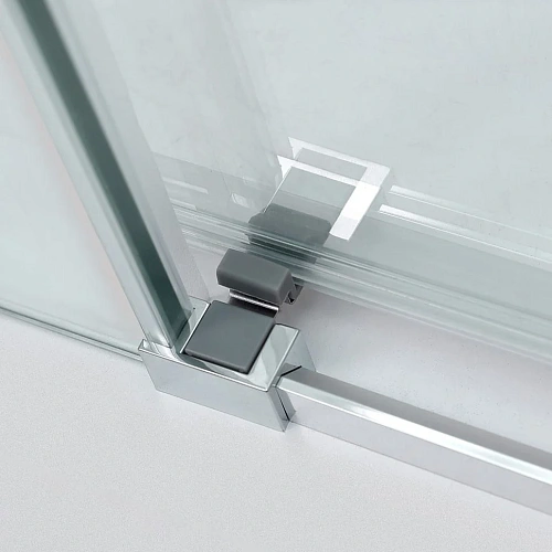 Душевой уголок CEZARES DUET SOFT-AH-1-150/80-C-Cr 150x80см стекло прозрачное, профиль хром Душевой уголок CEZARES DUET SOFT-AH-1-150/80-C-Cr 150x80см стекло прозрачное, профиль хром