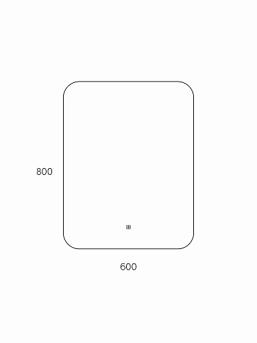 Зеркало Taliente Zled-B с LED-подсветкой, 60x80см, прямоугольное TA-Zled-B6080 Зеркало Taliente Zled-B с LED-подсветкой, 60x80см, прямоугольное TA-Zled-B6080