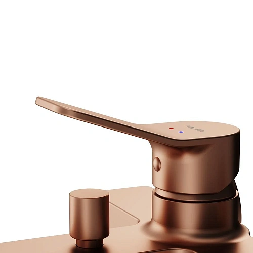 Смеситель для ванны AM.PM X-Joy F85A10044 розовое золото Смеситель для ванны AM.PM X-Joy F85A10044 розовое золото