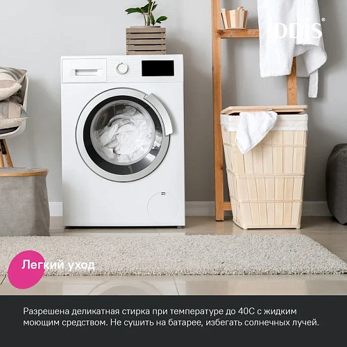 Коврик IDDIS (PSQL06Mi12) 90х60, микрофибра, серый Коврик IDDIS (PSQL06Mi12) 90х60, микрофибра, серый