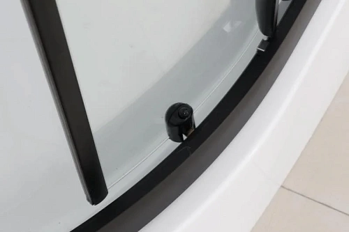 Душевая кабина Frank F420 Black 420040 120x120 Душевая кабина Frank F420 Black 420040 120x120