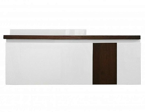 Тумба с раковиной Эстет Malibu ФР-00007126 1400х500 левая, подвесная, 2 ящика со вставкой массив Тумба с раковиной Эстет Malibu ФР-00007126 1400х500 левая, подвесная, 2 ящика со вставкой массив