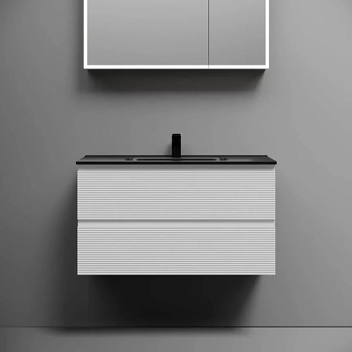 Тумба под раковину Sancos Folk FL90W 890х445х500 Bianco, подвесная Тумба под раковину Sancos Folk FL90W 890х445х500 Bianco, подвесная