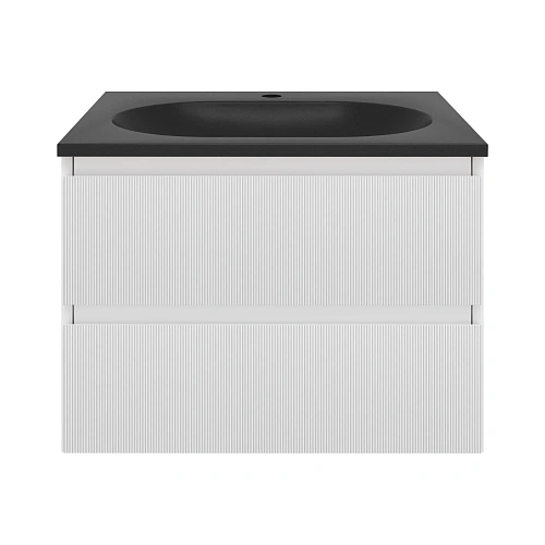 Тумба под раковину Vincea Welle 600 подвесная, белый матовый софт-тач Тумба под раковину Vincea Welle 600 подвесная, белый матовый софт-тач