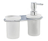Картинка анонса товара «дозатор жидкого мыла wasserkraft kammel k-8389 хром»