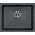Кухонная мойка Paulmark LUMI 55UNI LU55-DG, графит, 555х460 Кухонная мойка Paulmark LUMI 55UNI LU55-DG, графит, 555х460