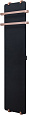 Полотенцесушитель электрический Allen Brau Infinity 180x44 00325634 с рейлингом 2.0 и креплением, медь брашированная Полотенцесушитель электрический Allen Brau Infinity 180x44 00325634 с рейлингом 2.0 и креплением, медь брашированная
