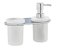 Дозатор жидкого мыла WasserKRAFT Kammel K-8389 хром Дозатор жидкого мыла WasserKRAFT Kammel K-8389 хром
