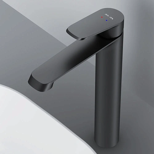 Смеситель для раковины AM.PM Func F8F92022 высокий, черный Смеситель для раковины AM.PM Func F8F92022 высокий, черный