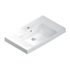 Раковина Kerama Marazzi CUBO подвесная/мебельная 80, белая глянцевая CU.wb.80