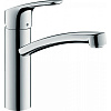 Картинка анонса товара «смеситель для кухни hansgrohe focus с поворотным изливом, хром 31806000»