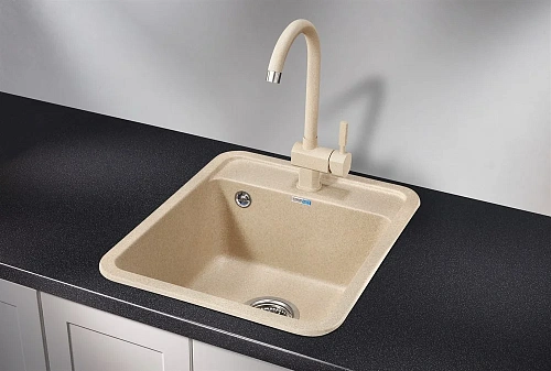 Кухонная мойка Granula 4202, БЕЖЕВЫЙ, СтандАРТ кварц 420х500 Кухонная мойка Granula 4202, БЕЖЕВЫЙ, СтандАРТ кварц 420х500