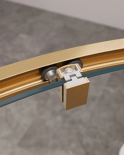 Душевой уголок CEZARES MOLVENO-R-11-90+20-C-BORO-IV цвет профиля брашированное золото стекло прозрачное 1100x1100 мм Душевой уголок CEZARES MOLVENO-R-11-90+20-C-BORO-IV цвет профиля брашированное золото стекло прозрачное 1100x1100 мм