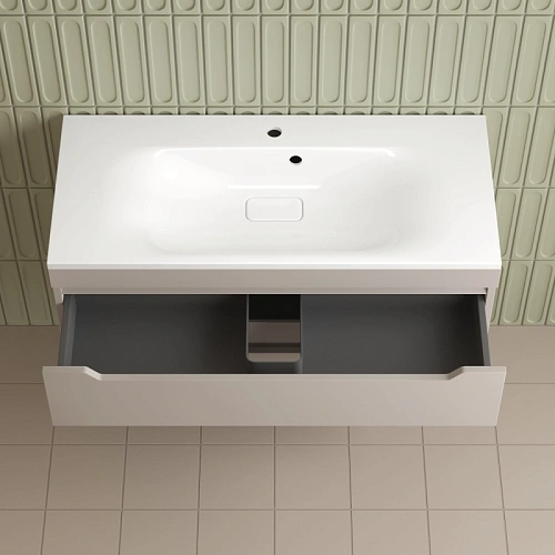 Тумба под раковину Style Line Остин 100 см ЛС-00002409 подвесная, крем Тумба под раковину Style Line Остин 100 см ЛС-00002409 подвесная, крем