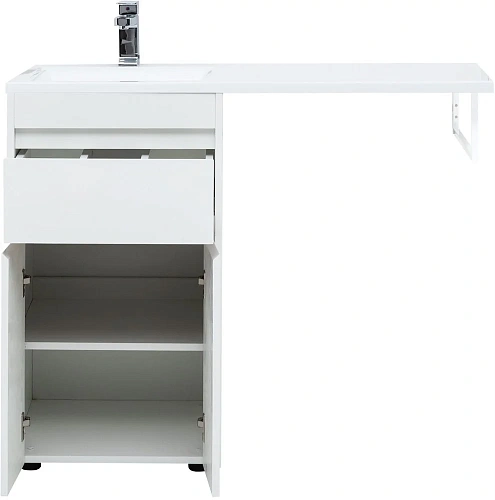 Тумба под раковину Aquanet Токио 48 белый (напольная, 1 ящик, 2 дверцы) 00237744 Тумба под раковину Aquanet Токио 48 белый (напольная, 1 ящик, 2 дверцы) 00237744