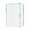 Душевой уголок BelBagno SOFT_CLOSE-1-AH-1-140/100-C-Cr 140x100 см, профиль хром, стекло прозрачное Душевой уголок BelBagno SOFT_CLOSE-1-AH-1-140/100-C-Cr 140x100 см, профиль хром, стекло прозрачное