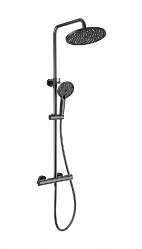 Душевая система Wonzon & Woghand с термостатом, темный графит (WW-B3013-T1-BGG) Душевая система Wonzon & Woghand с термостатом, темный графит (WW-B3013-T1-BGG)