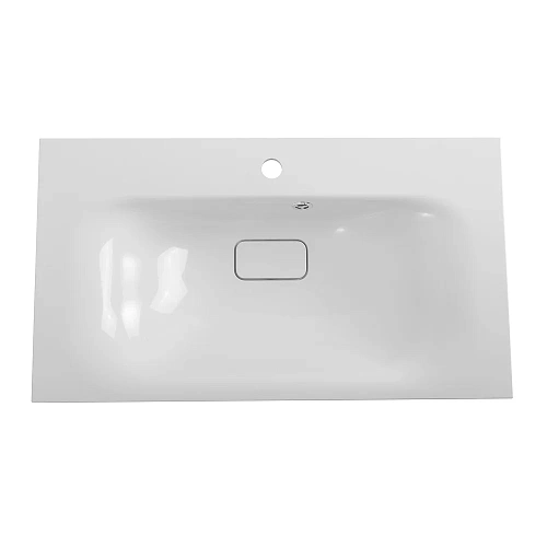 Раковина BelBagno BB800/450-LV-MR-FT из литьевого мрамора, 800x450x142 Раковина BelBagno BB800/450-LV-MR-FT из литьевого мрамора, 800x450x142