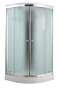 Картинка анонса товара «душевая кабина timo comfort t-8801 fabric glass 100x100x22 c турецкой баней хамам и стульчиком»