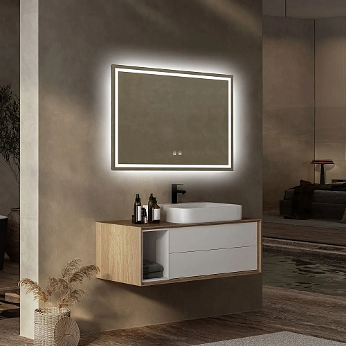 Зеркало ABBER See AG6104SP с подсветкой, сенсор, диммер, датчик присутствия Зеркало ABBER See AG6104SP с подсветкой, сенсор, диммер, датчик присутствия