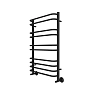 Полотенцесушитель водяной Aquatek Пандора П10 500х800 мм, черный муар AQ RRС1080BL Полотенцесушитель водяной Aquatek Пандора П10 500х800 мм, черный муар AQ RRС1080BL