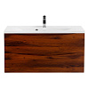 Тумба под раковину BelBagno MARINO-1000-2C-SO-RC-P подвесная 1000x450 Rovere Ciliegio