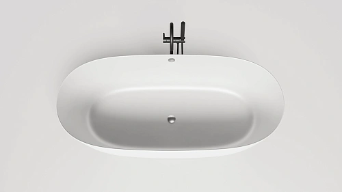 Ванна отдельностоящая Salini SOFIA LIGHT с переливом 103711G из искусственого камня S-Sense Ванна отдельностоящая Salini SOFIA LIGHT с переливом 103711G из искусственого камня S-Sense