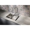 Кухонная мойка Milacio Denia 57 Steel (MC.77400) сталь нержавеющая Кухонная мойка Milacio Denia 57 Steel (MC.77400) сталь нержавеющая