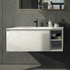 Картинка анонса товара «тумба с раковиной orans bc-v8101 1000 white 8101100w»