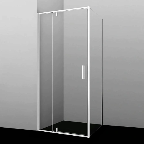 Душевой уголок WasserKRAFT Neime 19P03 белый Душевой уголок WasserKRAFT Neime 19P03 белый