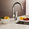 Смеситель для кухни GROHE Eurosmart new с высоким изливом, хром (33202002) Смеситель для кухни GROHE Eurosmart new с высоким изливом, хром (33202002)