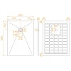 Душевой поддон RGW STONE TRAY-G 900x1200 прямоугольный 14152912-02-11 Душевой поддон RGW STONE TRAY-G 900x1200 прямоугольный 14152912-02-11