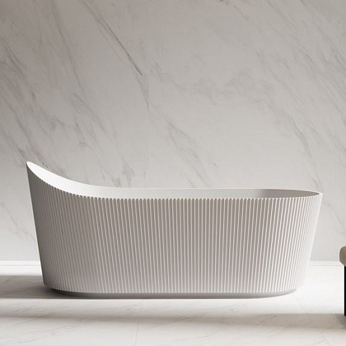 Ванна отдельностоящая ABBER AB9445MW 170x80 универсальная, белая матовая, акриловая Ванна отдельностоящая ABBER AB9445MW 170x80 универсальная, белая матовая, акриловая