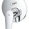 Смеситель для ванны GROHE BauEdge однорычажный, комплект верхней монтажной части для Rapido SmartBox 24162001 Смеситель для ванны GROHE BauEdge однорычажный, комплект верхней монтажной части для Rapido SmartBox 24162001