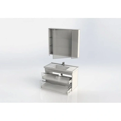 Комплект мебели Aquanet Эвора 100 белый 00184566 Комплект мебели Aquanet Эвора 100 белый 00184566