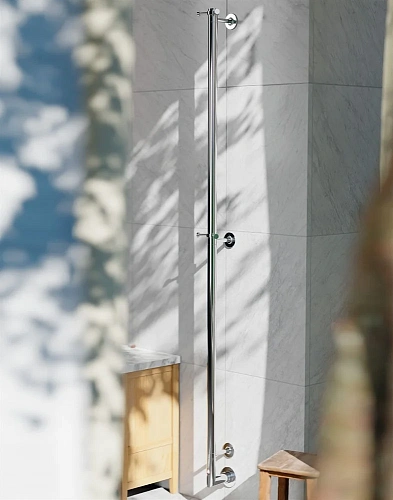 Полотенцесушитель электрический Margaroli Arcobaleno 616, хром 616CRB-1650 Полотенцесушитель электрический Margaroli Arcobaleno 616, хром 616CRB-1650