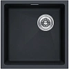 Кухонная мойка Paulmark LUMI 45UNI-SKEW LU45SK-AN, антрацит, 455х440 Кухонная мойка Paulmark LUMI 45UNI-SKEW LU45SK-AN, антрацит, 455х440