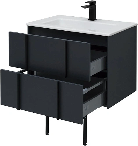 Тумба под раковину Allen Brau Reality 70 1.32004.AM антрацит матовый Тумба под раковину Allen Brau Reality 70 1.32004.AM антрацит матовый