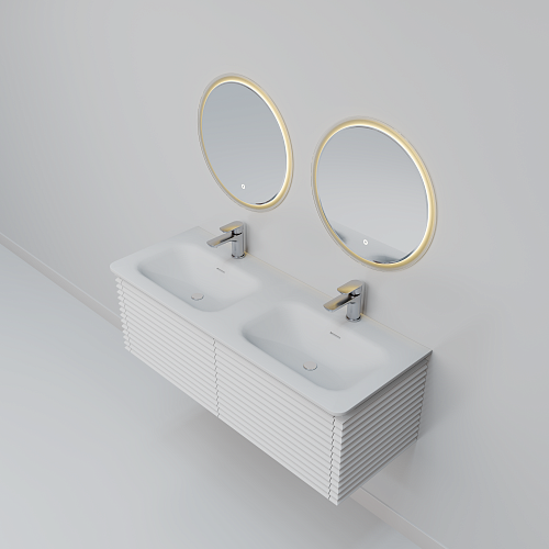 Комплект мебели ArtDecco Jacqueline 120 AJC12W34D1MF белый Комплект мебели ArtDecco Jacqueline 120 AJC12W34D1MF белый