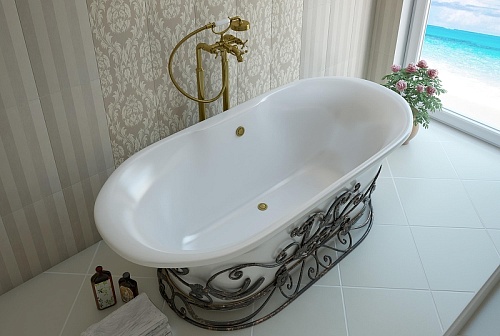 Ванна из искусственного камня Эстет Lion silk 1740х800 ФР-00014537 Ванна из искусственного камня Эстет Lion silk 1740х800 ФР-00014537